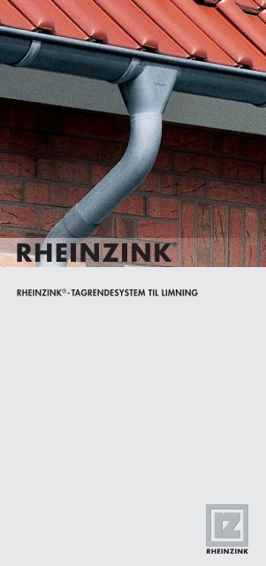 RHEINZINK® -TAGRENDESYSTEM TIL LIMNING ... - VVS-Eksperten