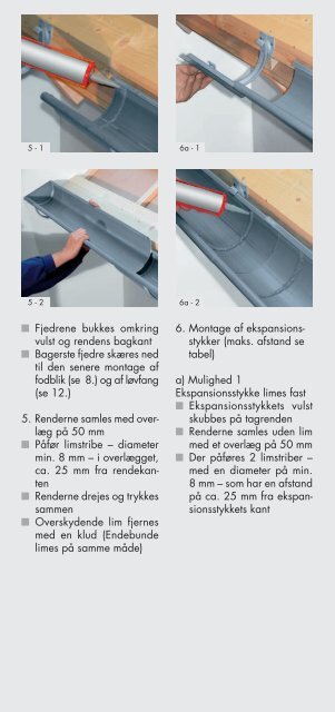 RHEINZINK® -TAGRENDESYSTEM TIL LIMNING ... - VVS-Eksperten