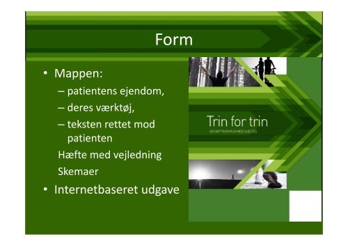 Trin for Trin fyraftensmøde - Fysioterapi og smerteklinik