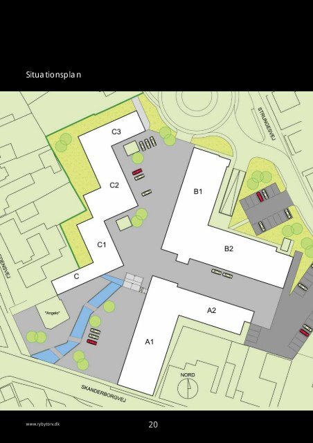 1 Boliger i det nye Ry 67 lejligheder i centrum - Ry Bytorv