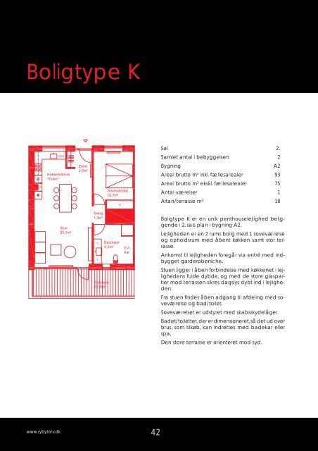 1 Boliger i det nye Ry 67 lejligheder i centrum - Ry Bytorv