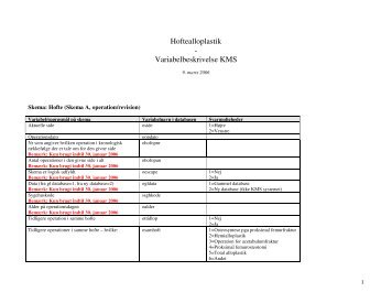 Skema: Hofte