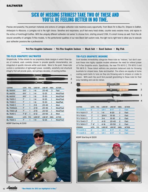 2013/2014 Rod catalogue - Lamiglas