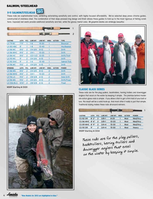 2013/2014 Rod catalogue - Lamiglas