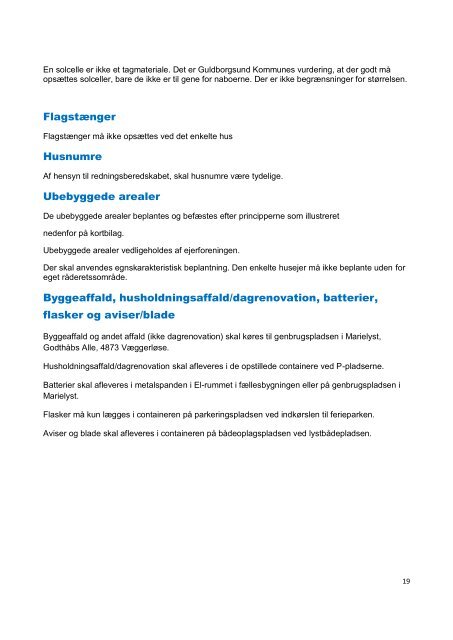 Design Manual side 7 - Ejerlejlighedsforeningen Vestre Strand 2 ...