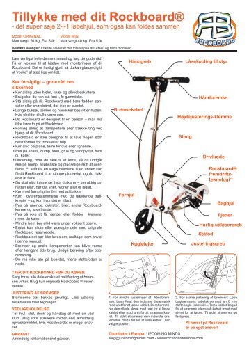 Dansk manual - Swing car