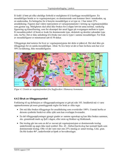 veiledning i vegetasjonskartlegging m 1 : 20 000 - Skog og landskap