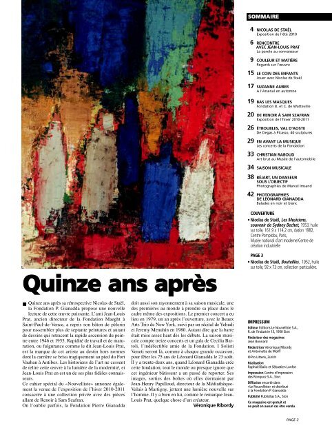 Giannada 48pp (juin 2005) (Page 1) - Le Nouvelliste