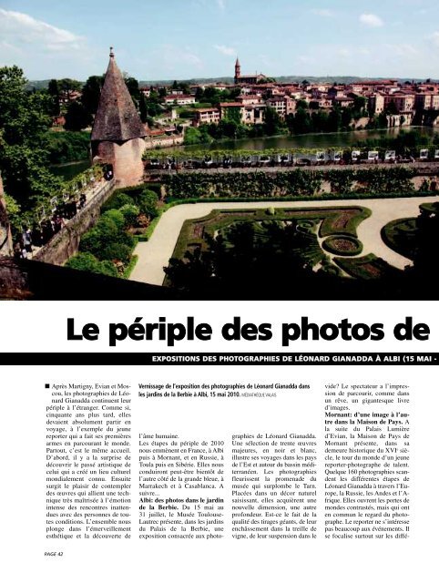 Giannada 48pp (juin 2005) (Page 1) - Le Nouvelliste