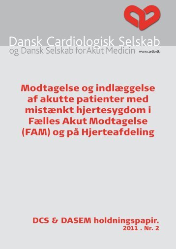 Dansk Cardiologisk Selskab - Dansk Selskab for Akutmedicin