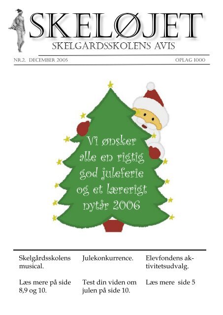 Vi nsker Alle En Rigtig God Juleferie Og Et L rerigt Skelg rdsskolen