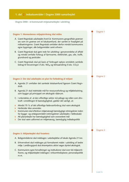 Dogme 2000 en håndbog om et kommunalt ... - Green Cities