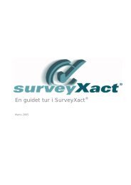 En guidet tur i SurveyXact® - EUC Syd