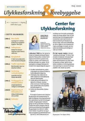 Ulykkesforskning forebyggelse - Statens Institut for Folkesundhed