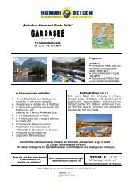 A 4-Flyer HUMMI-Reisen 12Tg Gardasee-Urlaubsreise 11