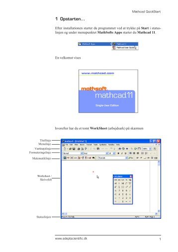 Mathcad quick 11