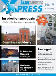 Inspirationsmagasin - Knauf Danogips