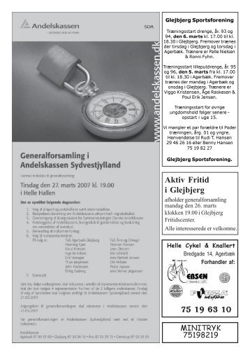 indlæg uge 10/2007 (pdf 158kb) - Glejbjerg