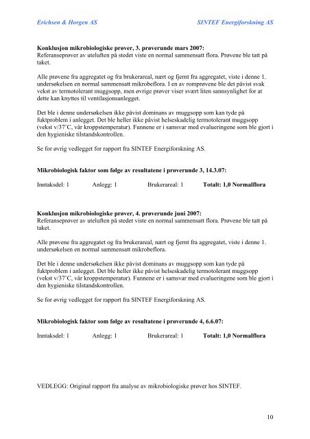 HYG Nannestad s…apport-2007 - Bergen Ventilasjonsprodukter AS