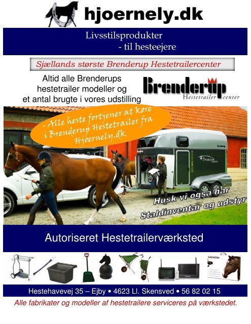 Hestetrailer tilbehør - Hjoernely.dk