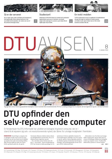 DTU opfinder den selv-reparerende computer - Danmarks Tekniske ...