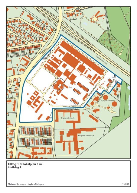 Lokalplan 176 og tillæg 1 - Gladsaxe Kommune