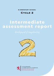 Intermediate assessment report