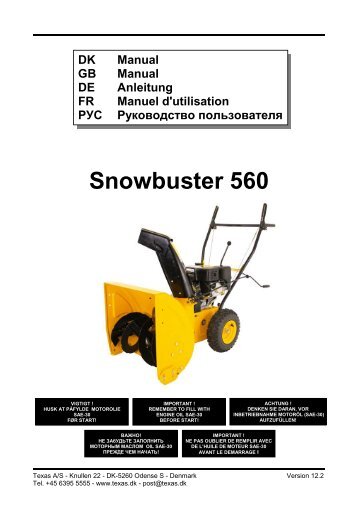 Snowbuster 560 - Texas