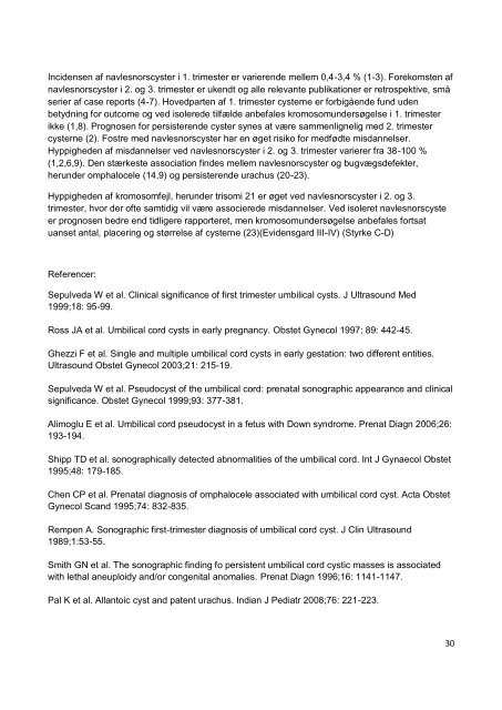 Risikovurdering i 2. trimester vedr. Downs syndrom - DFMS