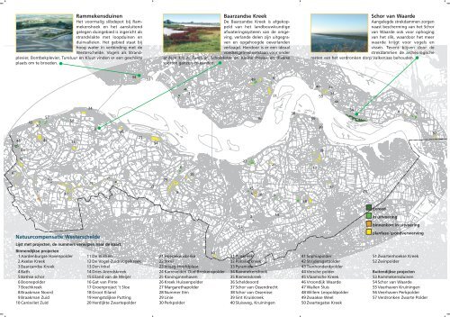 folder Natuurcompensatieprogramma Westerschelde