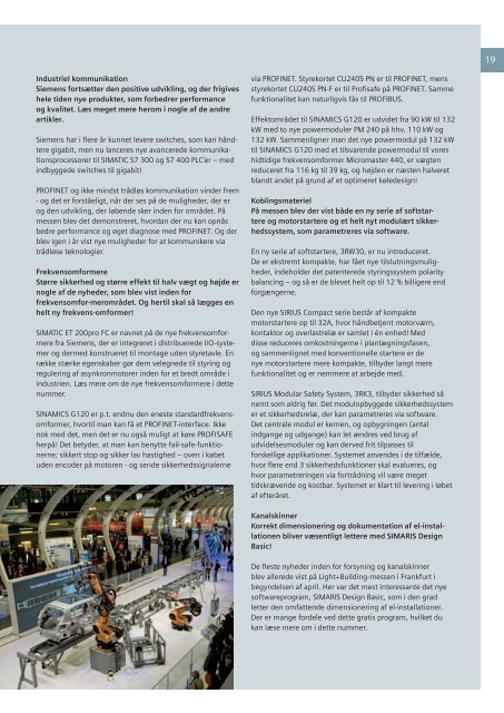A&D Information 7 gode grunde - Siemens