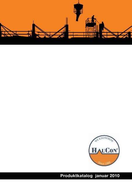 Produktkatalog januar 2010 - HauCon A/S