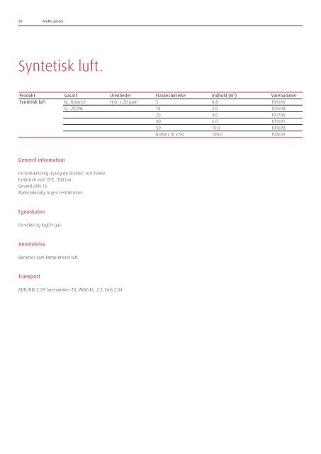 Industrielle Gasser (PDF 695 KB) - AGA Danmark