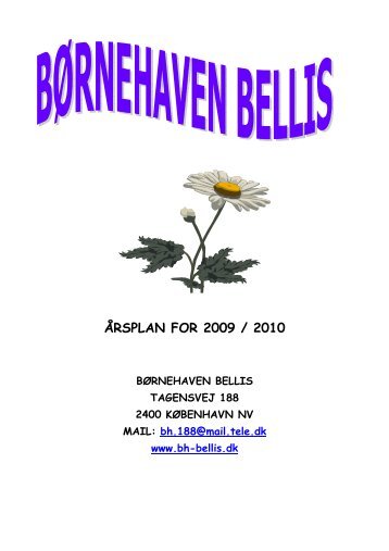 ÅRSPLAN FOR 2009 / 2010 - Bellis