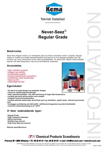 Never-Seez Regular Grade - KEMA