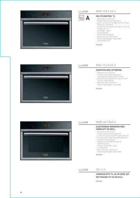 download brochure - Hotpoint - Hotpoint.eu