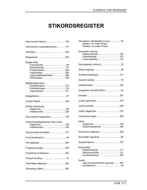 WinKompas Manual