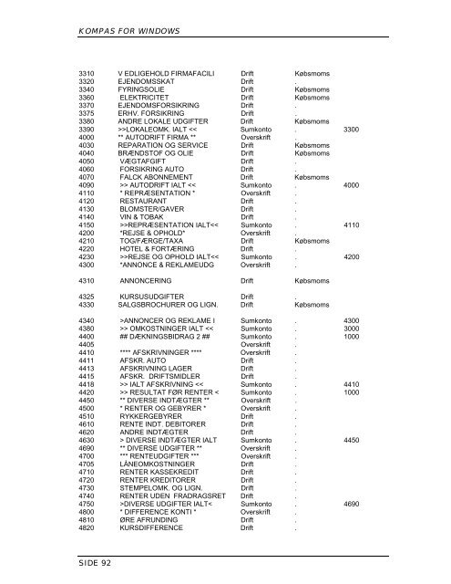 WinKompas Manual