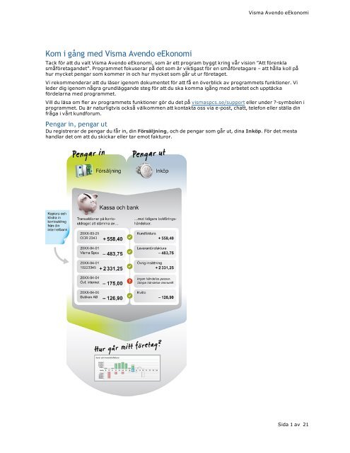 Kom Igang Med Visma Avendo Eekonomi Visma Spcs Ab