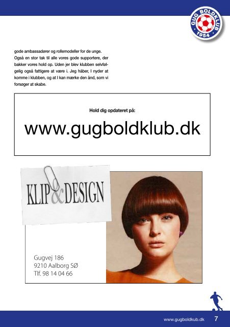 klubblad 3 / 2012 - Gug Boldklub