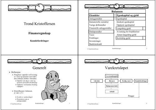 Trond Kristoffersen Generelt Varekretsløpet - Fagbokforlaget