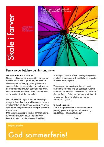 Højvangskolen Sommerbrev_2013_3 - Horsens Kommune