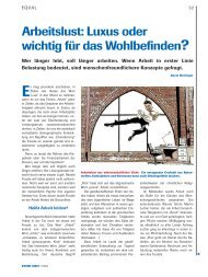 Arbeitslust: Luxus oder wichtig für das Wohlbefinden?