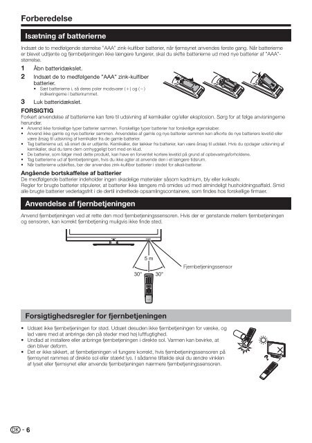 LC-32/40/46/52LE/LX/LU700E/S/705E/S Operation-Manual ... - Sharp