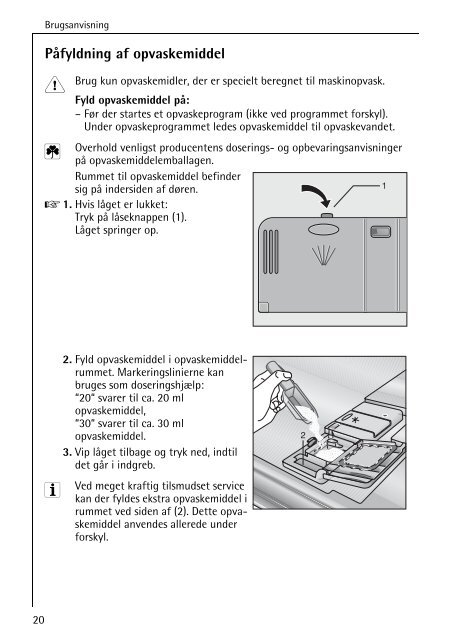 brugsanvisning - Electrolux