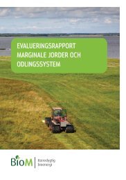 evalueringsrapport marginale jorder och odlingssystem - AgroTech