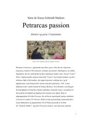 Petrarcas passion. Idolatri og pieta i Canzoniere.