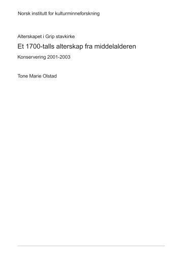 NIKU Rapport 5