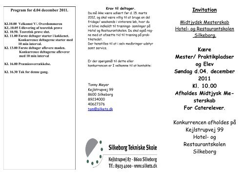 sterskab For Catere - Teknisk Skole Silkeborg