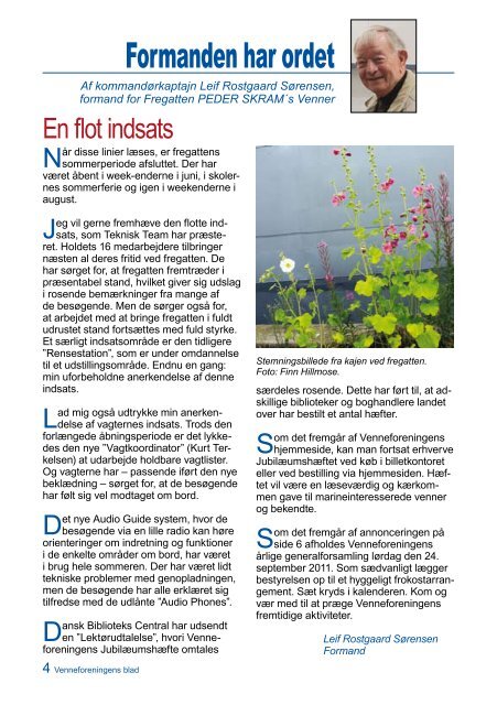 Blad nr. 3 september 2011 - Peder Skrams Venner